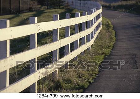 fence, road, rural, path, rails, pathway View Large Photo Image Stock Photo - fence, road, rural, path, rails, pathway. Fotosearch