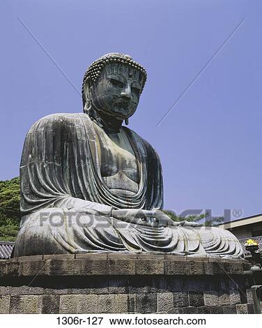 Great Buddha, Kamakura, Japan View Large Photo Image Stock Photo - Great Buddha, Kamakura, Japan. Fotosearch
