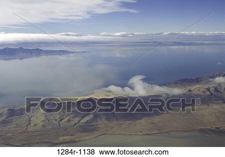 Stock Photo - Great Salt Lake, Utah, USA. Fotosearch