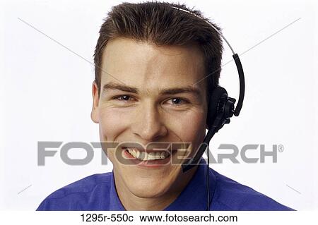 headset, business, brunette, businessman, customer service, Caucasian View Large Photo Image Stock Image - headset, business, brunette, businessman, customer service, Caucasian. Fotosearch