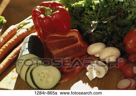 healthy, mushrooms, cucumber, tomato, health, food View Large Photo Image Stock Image - healthy, mushrooms, cucumber, tomato, health, food. Fotosearch