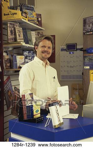 Stock Photo - industry, books, business, shopping, store, shop. Fotosearch