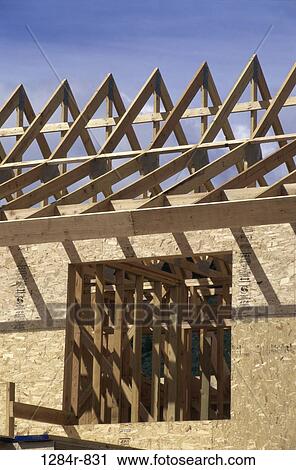 industry, construction, home, building, roof, residential, house View Large Photo Image Stock Image - industry, construction, home, building, roof, residential, house. Fotosearch
