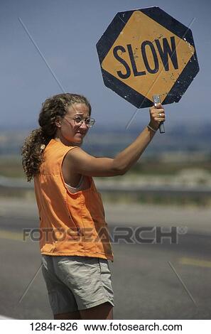 industry, construction, woman, eyeglasses, occupation, slow View Large Photo Image Stock Photograph - industry, construction, woman, eyeglasses, occupation, slow. Fotosearch