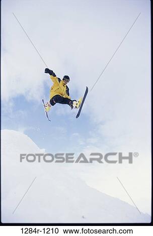 jump, jumping, skiing, sports, winter sports, ski View Large Photo Image Stock Image - jump, jumping, skiing, sports, winter sports, ski. Fotosearch