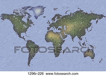 map, global, continents, geography, digitized, Maps flat View Large Photo Image Stock Photograph - map, global, continents, geography, digitized, Maps flat. Fotosearch