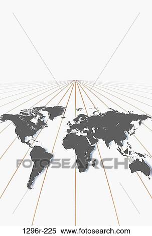 map, global, lines, continents, geography, Maps flat View Large Photo Image Stock Photography - map, global, lines, continents, geography, Maps flat. Fotosearch