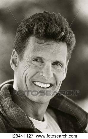 people, Middle-aged, black and white, brunette View Large Photo Image Stock Photo - people, Middle-aged, black and white, brunette. Fotosearch