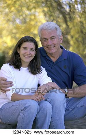 Stock Photography - people, outdoors, family, father, daughter, portrait, parent. Fotosearch