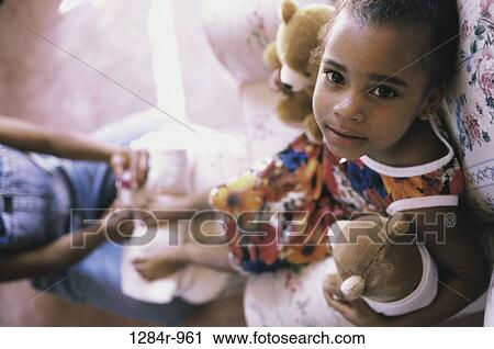 Stock Image - people, painting, mother, holding, family, daughter. Fotosearch