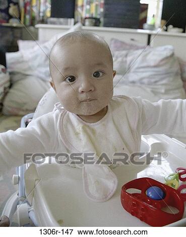 people, staring, baby, curious, toys, bib, wonder View Large Photo Image Stock Photo - people, staring, baby, curious, toys, bib, wonder. Fotosearch