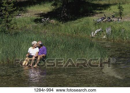people, water, couple, senior, outdoors, relaxing View Large Photo Image Picture - people, water, couple, senior, outdoors, relaxing. Fotosearch