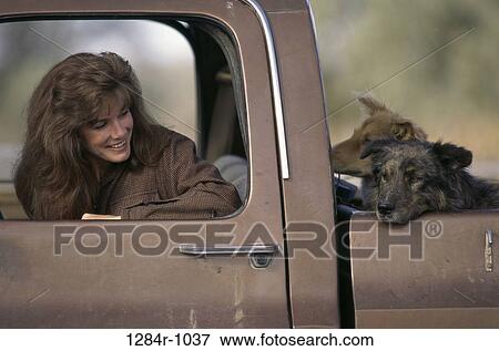 people, woman, animals, pets, outdoors, Middle-aged View Large Photo Image Stock Photo - people, woman, animals, pets, outdoors, Middle-aged. Fotosearch