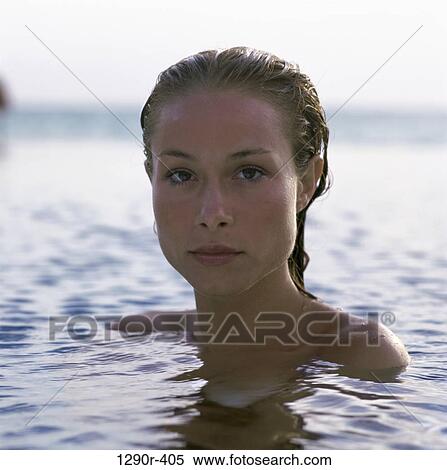 people, woman, beach, brunette, headshot View Large Photo Image Stock Photography - people, woman, beach, brunette, headshot. Fotosearch