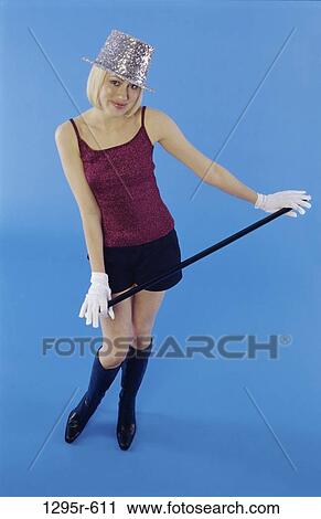 people, woman, hat, dancing, dance, gloves, blond View Large Photo Image Stock Image - people, woman, hat, dancing, dance, gloves, blond. Fotosearch