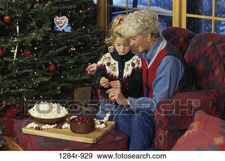 popcorn, Christmas, family, decorations, Christmas tree, decorating View Large Photo Image Stock Photo - popcorn, Christmas, family, decorations, Christmas tree, decorating. Fotosearch