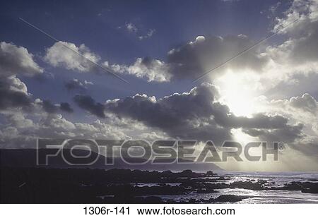 sky, light, clouds, ocean, sun, shining View Large Photo Image Stock Image - sky, light, clouds, ocean, sun, shining. Fotosearch