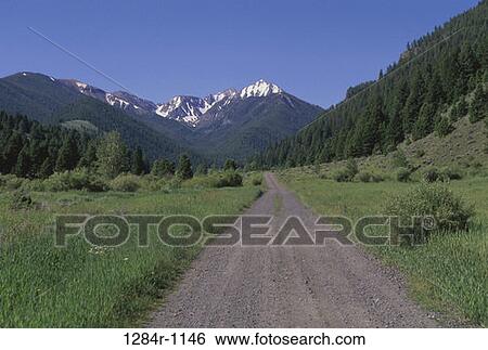 Stock Photograph - Stanley, Idaho, USA. Fotosearch