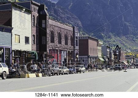 Telluride, Colorado, USA View Large Photo Image Stock Image - Telluride, Colorado, USA. Fotosearch