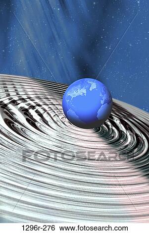 water, ripples, world, globe, global, outer space, space View Large Photo Image Stock Photograph - water, ripples, world, globe, global, outer space, space. Fotosearch