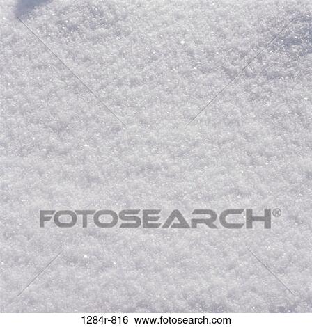 Stock Photograph - white, snow, winter, nature, detail, pure. Fotosearch
