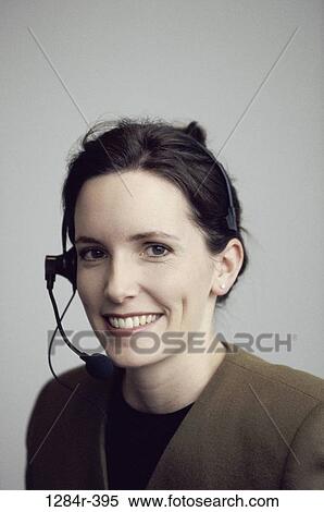 woman, telephone, talking, phone, business, headphone View Large Photo Image Stock Photography - woman, telephone, talking, phone, business, headphone. Fotosearch