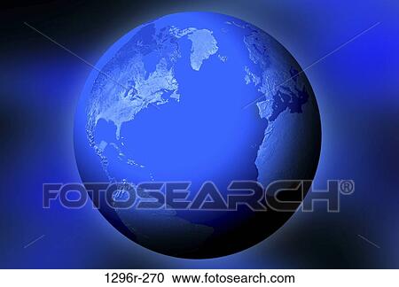 world, globe, blue, global, monochromatic, geography View Large Photo Image Stock Image - world, globe, blue, global, monochromatic, geography. Fotosearch