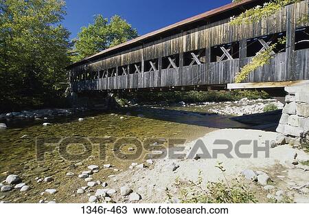 Albany Bridge, New Hampshire, USA View Large Photo Image Stock Image - Albany Bridge, New Hampshire, USA. Fotosearch