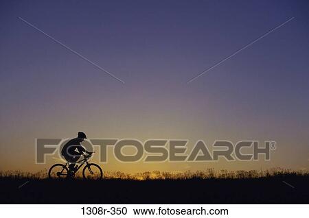bicycle, silhouette, outdoors, sports, cycling View Large Photo Image Stock Image - bicycle, silhouette, outdoors, sports, cycling. Fotosearch