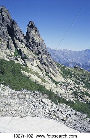 Stock Image - Corsica, France. Fotosearch