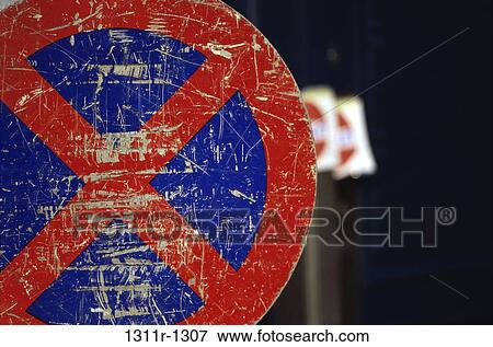 crossing, round, sign, circular, cropped View Large Photo Image Stock Photo - crossing, round, sign, circular, cropped. Fotosearch
