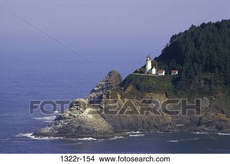 Heceta Head Lighthouse, Oregon, USA View Large Photo Image Picture - Heceta Head Lighthouse, Oregon, USA. Fotosearch