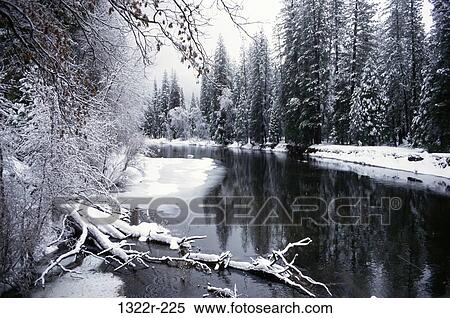 Merced River, California, USA View Large Photo Image Stock Photography - Merced River, California, USA. Fotosearch