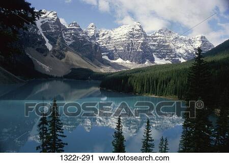 Moraine Lake, Banff National Park, Canada View Large Photo Image Stock Image - Moraine Lake, Banff National Park, Canada. Fotosearch