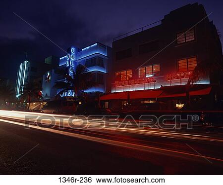 Ocean Drive, Miami Beach, Florida, USA View Large Photo Image Stock Photograph - Ocean Drive, Miami Beach, Florida, USA. Fotosearch