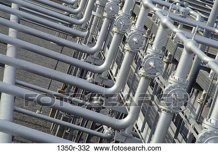 Oil Refinery View Large Photo Image Stock Image - Oil Refinery. Fotosearch