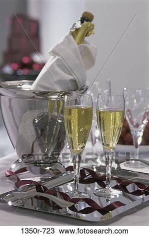 party, glasses, champagne, alcoholic, still life, bucket View Large Photo Image Stock Image - party, glasses, champagne, alcoholic, still life, bucket. Fotosearch