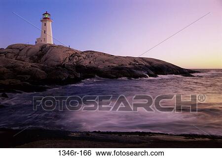 Peggy's Cove Lighthouse, Nova Scotia, Canada View Large Photo Image Stock Photograph - Peggy's Cove Lighthouse, Nova Scotia, Canada. Fotosearch