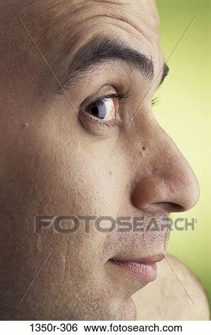 Stock Photograph - people, indoors, headshot, Caucasian, young adult. Fotosearch
