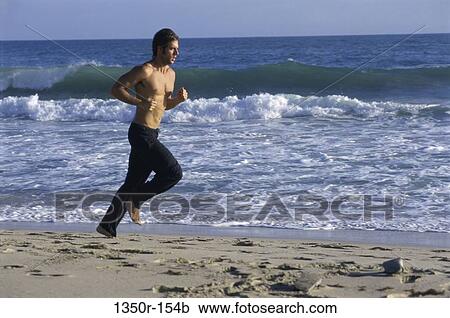 people, running, beach, Caucasian, run View Large Photo Image Stock Image - people, running, beach, Caucasian, run. Fotosearch