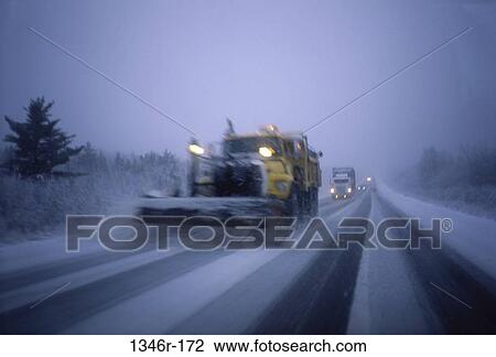 plow, danger, snow, road, winter, driving View Large Photo Image Stock Image - plow, danger, snow, road, winter, driving. Fotosearch