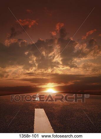 road, sunset, nature, path, dawn, future, sunrise View Large Photo Image Stock Image - road, sunset, nature, path, dawn, future, sunrise. Fotosearch