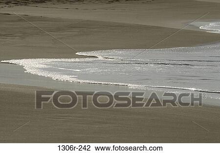 sand, water, beach, nature, tide, shore View Large Photo Image Stock Image - sand, water, beach, nature, tide, shore. Fotosearch