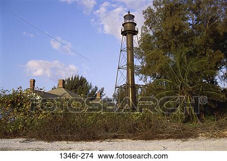 Picture - Sanibel Island Lighthouse, Florida, USA. Fotosearch