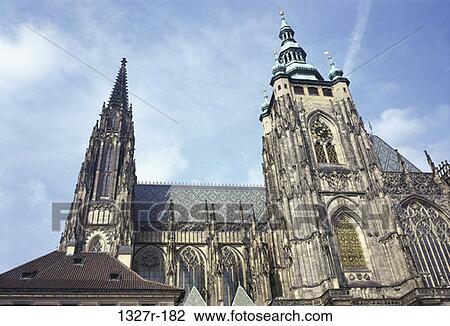 St. Vitus Cathedral, Prague, Czech Republic View Large Photo Image Stock Image - St. Vitus Cathedral, Prague, Czech Republic. Fotosearch
