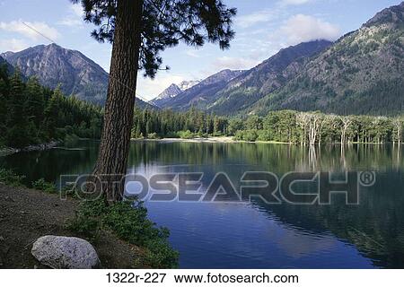 Wallowa Lake, Oregon, USA View Large Photo Image Stock Photo - Wallowa Lake, Oregon, USA. Fotosearch