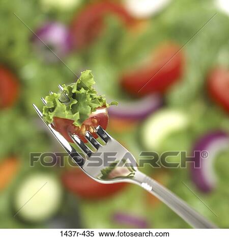blur, fork, raw, salad, onions, food, still life View Large Photo Image Stock Photography - blur, fork, raw, salad, onions, food, still life. Fotosearch
