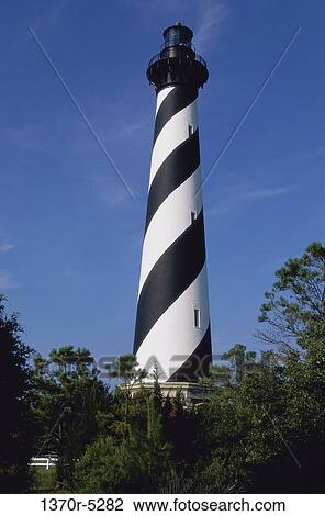 Cape Hatteras Lighthouse, North Carolina, USA, After 1999 Relocation View Large Photo Image Stock Image - Cape Hatteras Lighthouse, North Carolina, USA, After 1999 Relocation. Fotosearch