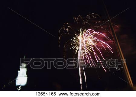 Stock Photography - celebration, celebrating, fireworks, celebrate, Fireworks various. Fotosearch