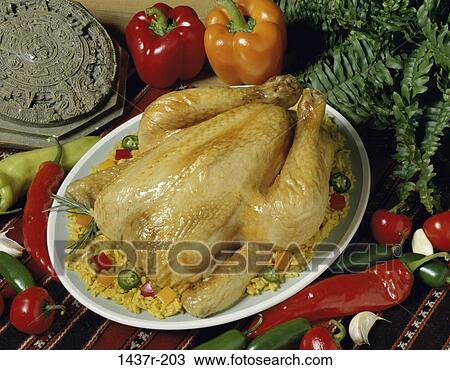 chicken, peppers, food, still life, poultry, meal View Large Photo Image Stock Image - chicken, peppers, food, still life, poultry, meal. Fotosearch
